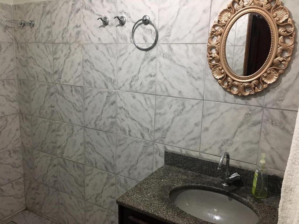 Koupelna v ubytování Casa para temporada - Chapada das Mesas