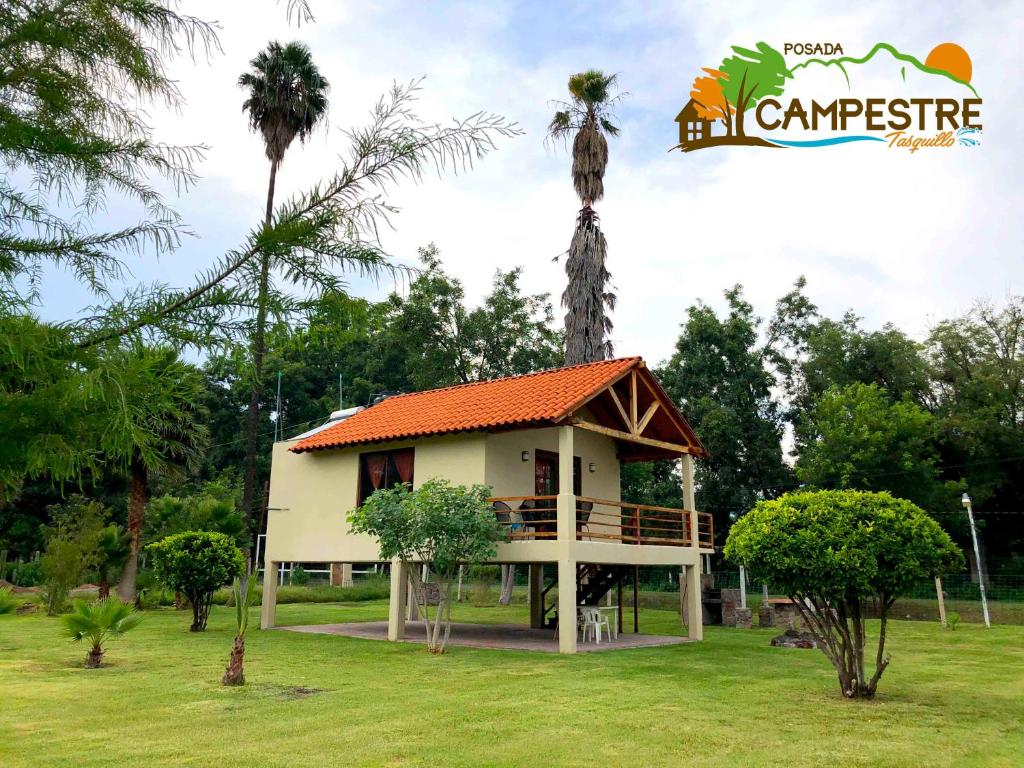 Zahrada ubytování Posada Campestre Tasquillo
