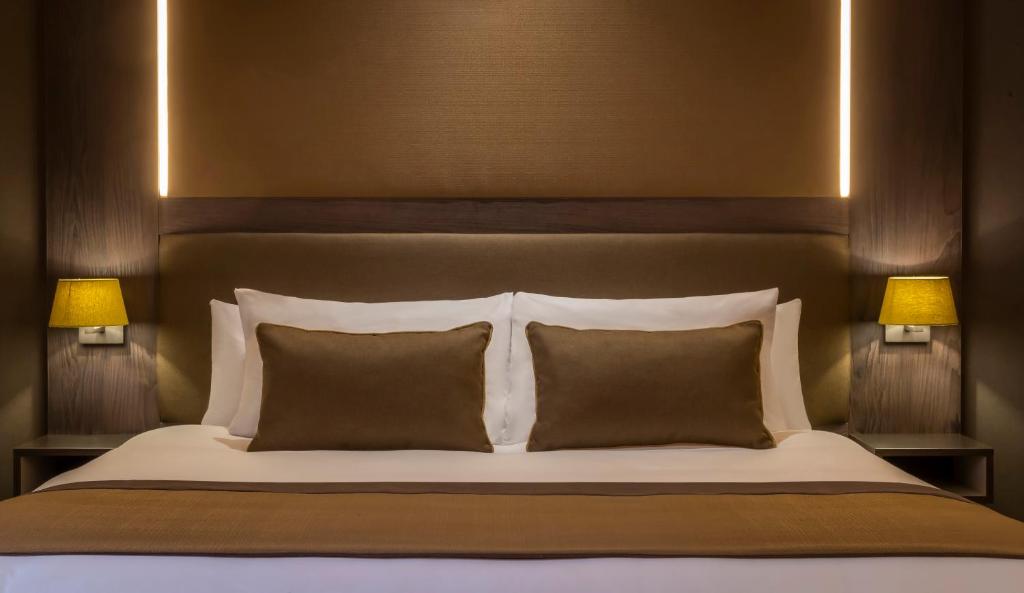Ένα ή περισσότερα κρεβάτια σε δωμάτιο στο Belvedere Hotel, Dublin City Centre