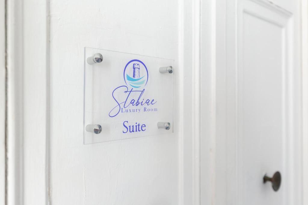 Certyfikat, podpis lub inny dokument wystawiony w obiekcie Stabiae Luxury Rooms