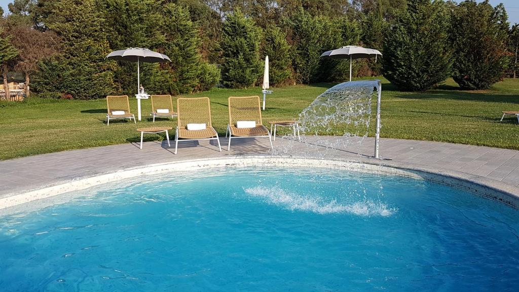 The swimming pool at or close to Casal Sant'Elena