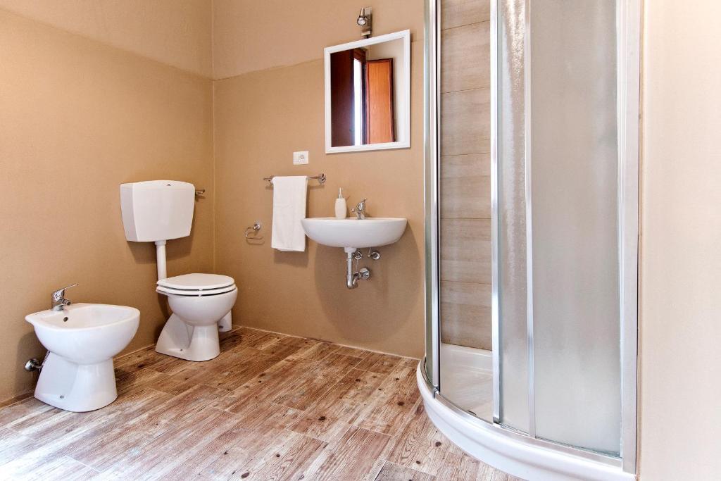 Łazienka w obiekcie BluLassù City Center Rooms
