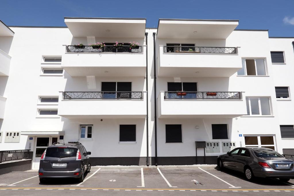 Budova, kde se apartmán nachází
