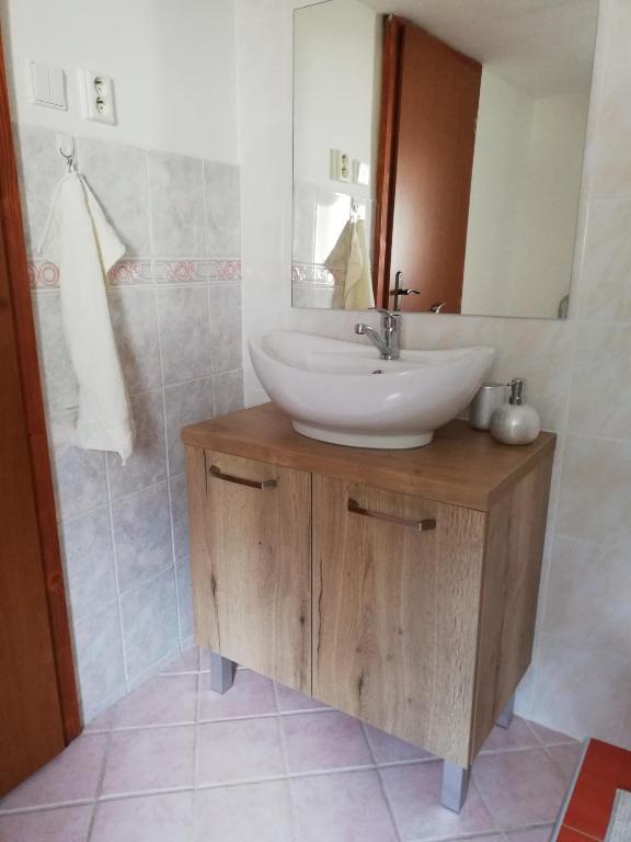 Koupelna v ubytování Apartman JulRich