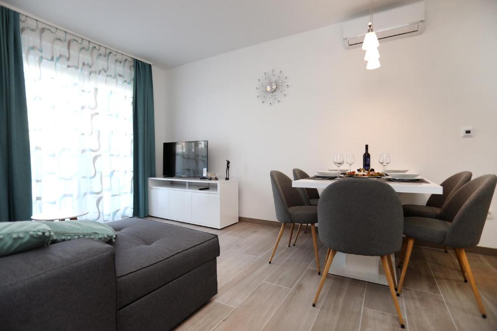 Posezení v ubytování Apartment Little Marijeta