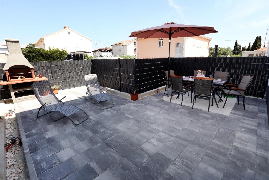 Balkón nebo terasa v ubytování Apartment Little Marijeta
