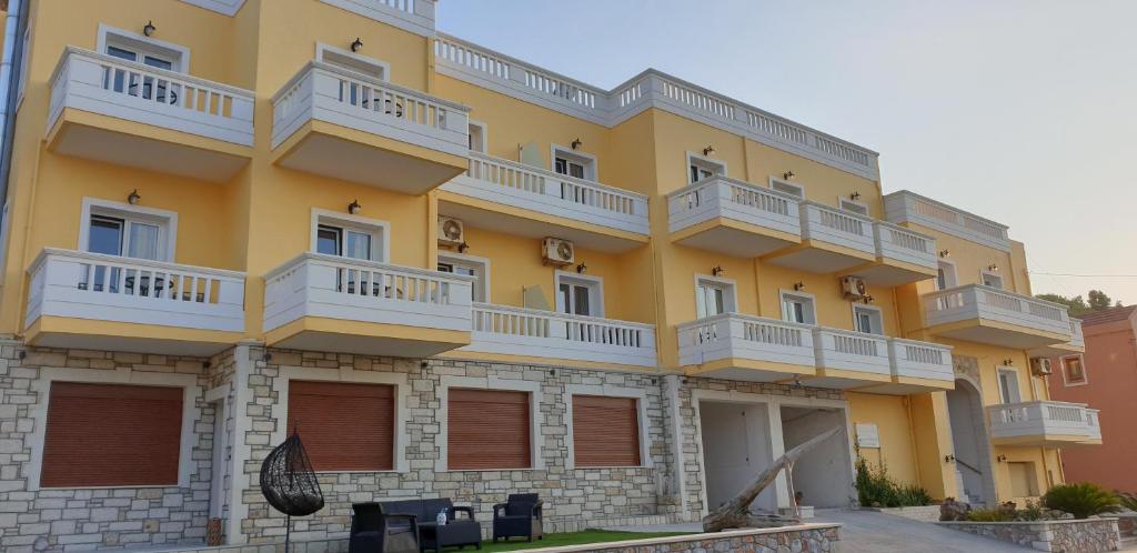 Budova, v ktorej sa apartmán nachádza