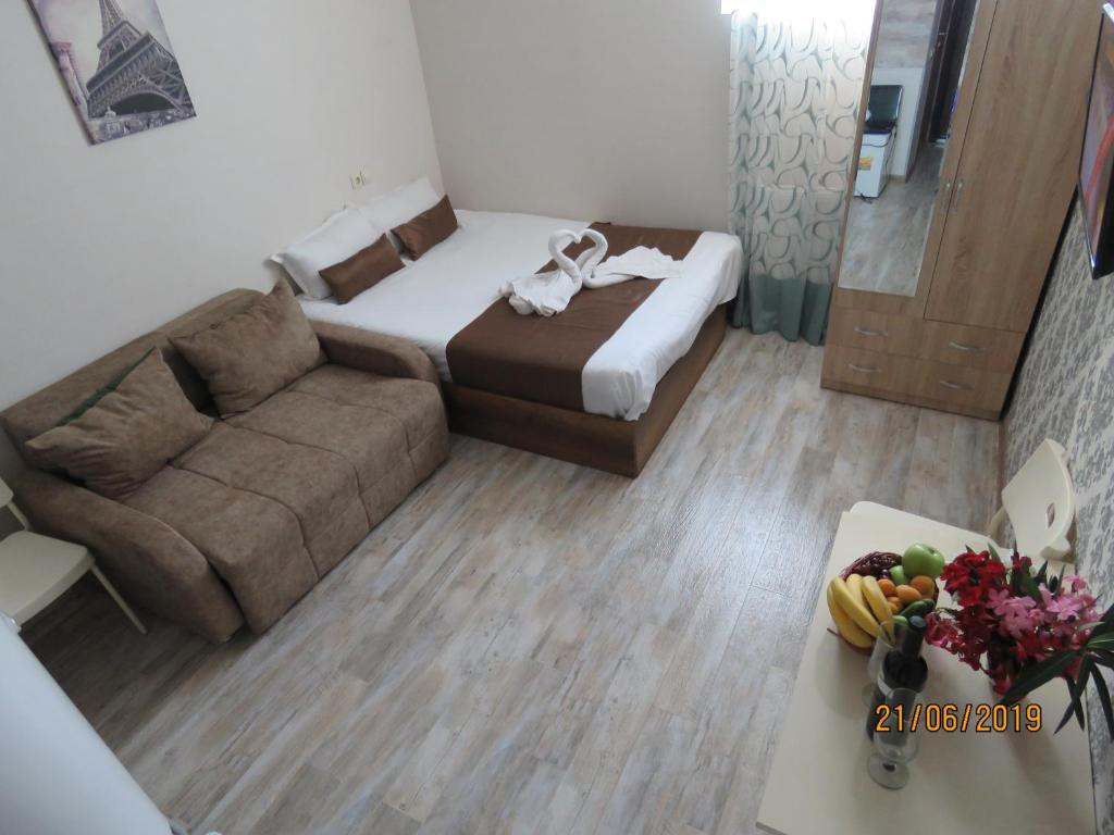 Postel nebo postele na pokoji v ubytování Atlas Hotel