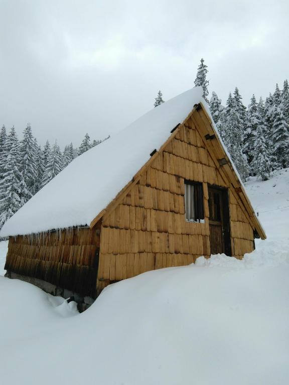 Cottage Bosaca durante l'inverno