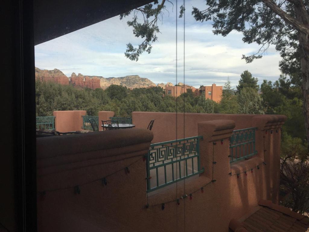 Balkón nebo terasa v ubytování Casa Sedona Inn