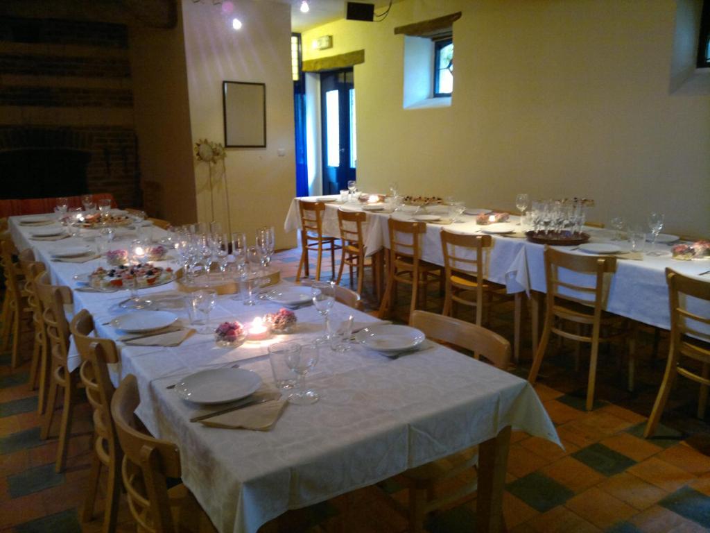 Restaurace v ubytování De Zwarte Stok