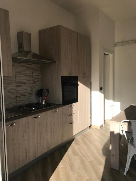 Kuchyň nebo kuchyňský kout v ubytování La Terrazza sul Mare