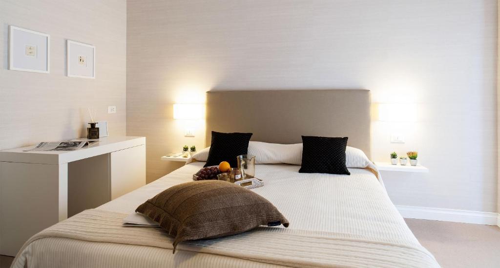 Postel nebo postele na pokoji v ubytování B&B Blanc