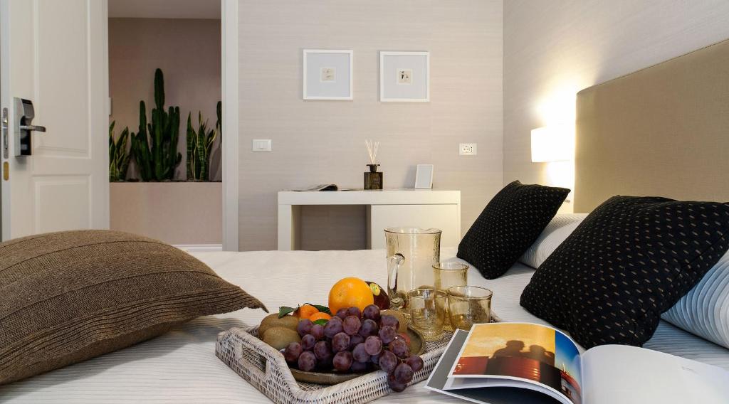 Postel nebo postele na pokoji v ubytování B&B Blanc