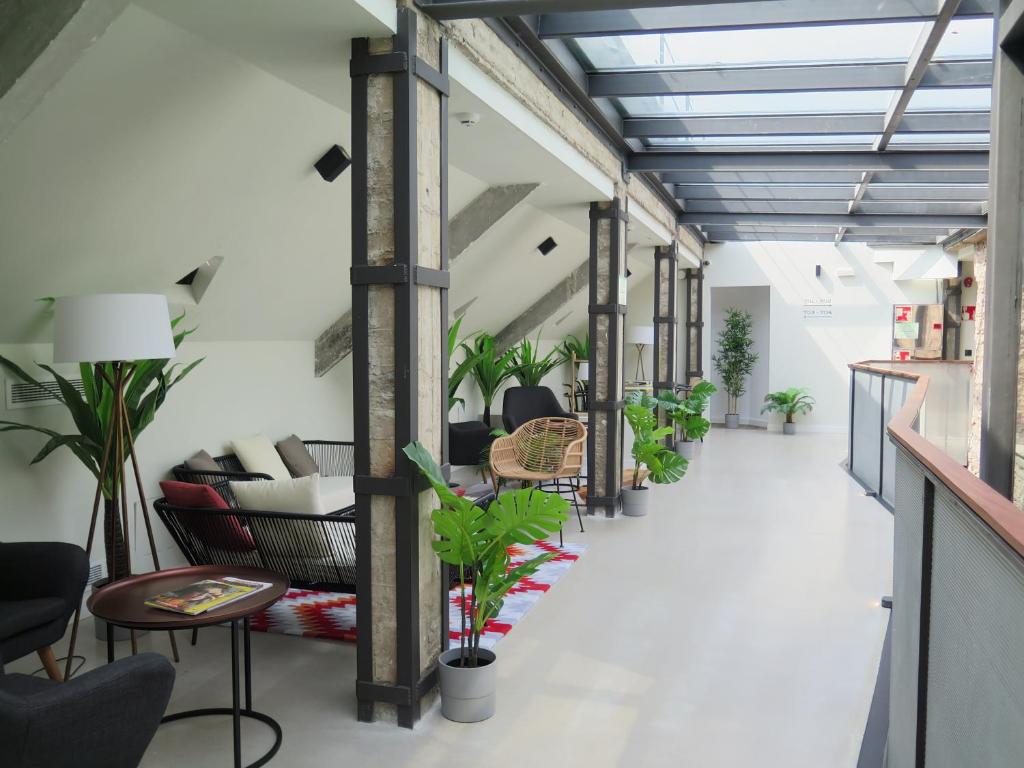 Posezení v ubytování Hotel Tayko Bilbao