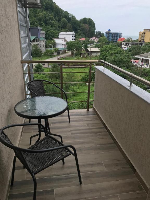 Balkón nebo terasa v ubytování Hotel FLEUR DE LIS