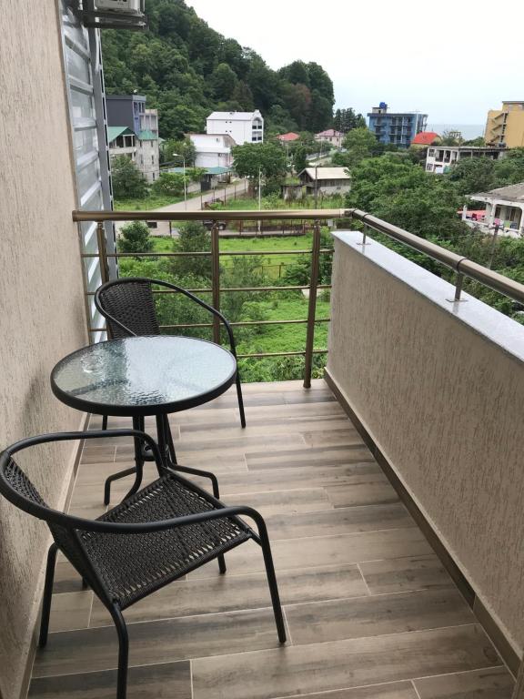 Balkón nebo terasa v ubytování Hotel FLEUR DE LIS
