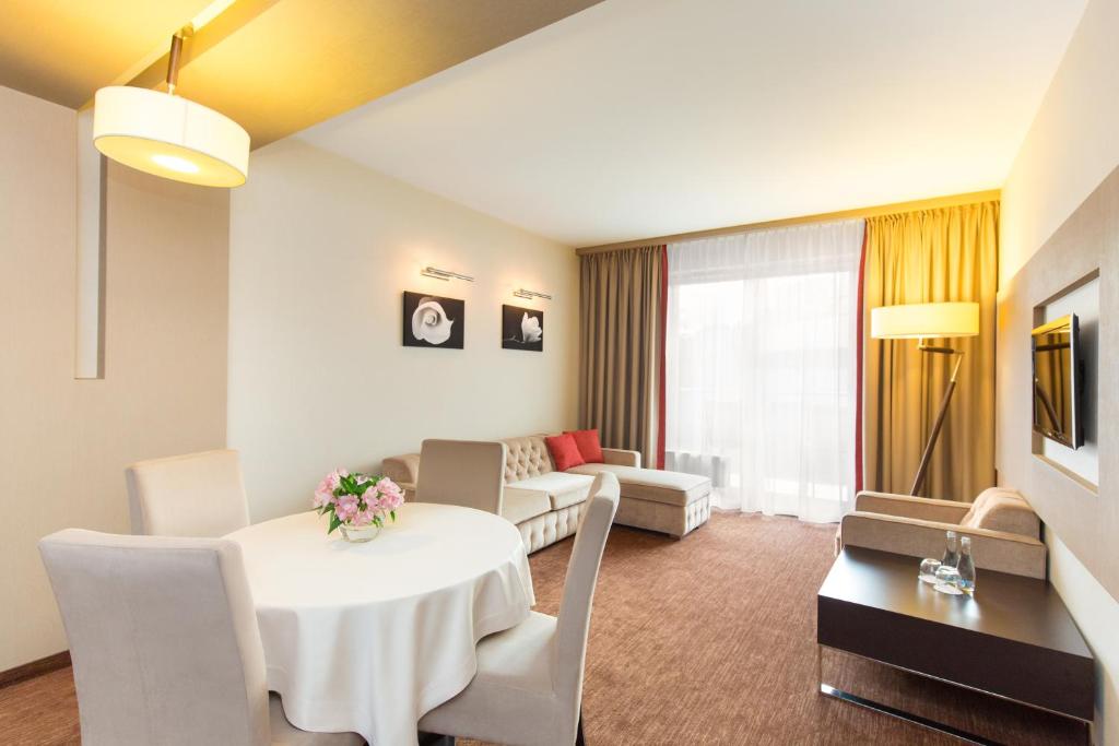 Posezení v ubytování Z-Hotel Business & Spa