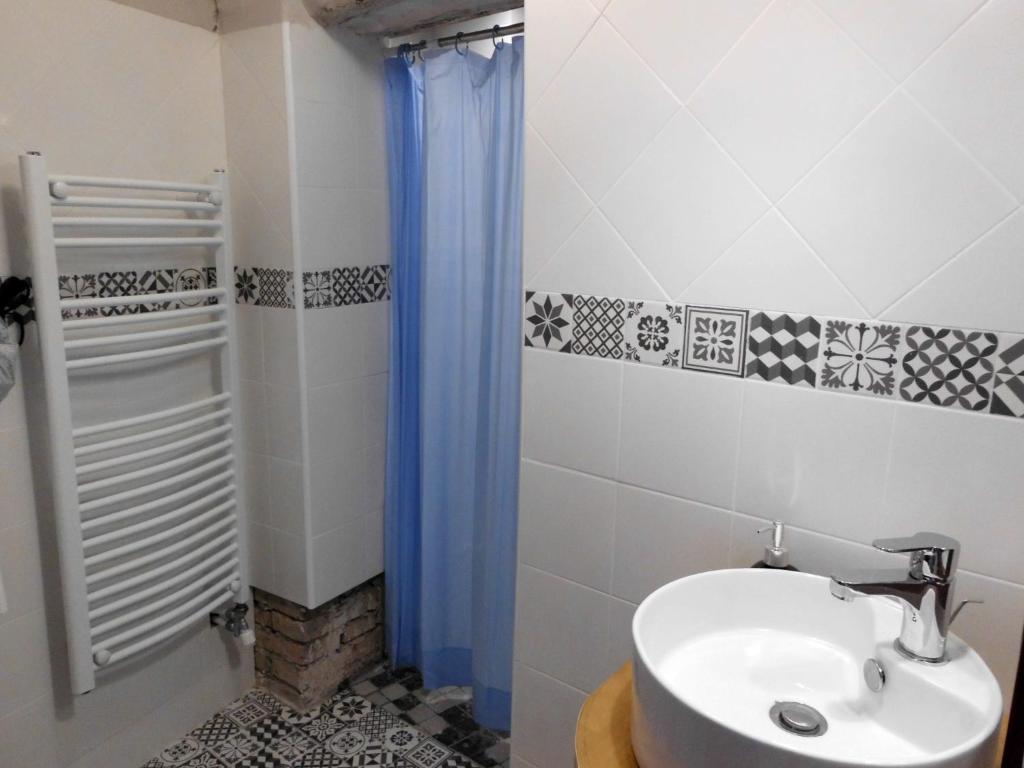 Koupelna v ubytování Casa Cardelina