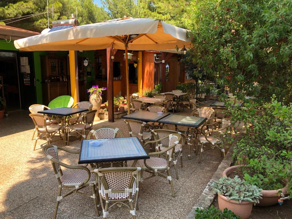 Zahrada ubytování B&B Villa Carla