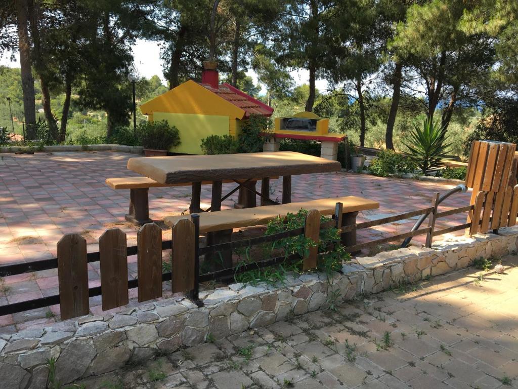 Zahrada ubytování B&B Villa Carla
