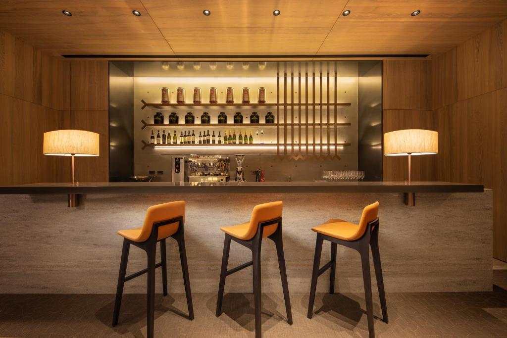 Lounge nebo bar v ubytování Parkview Taipei