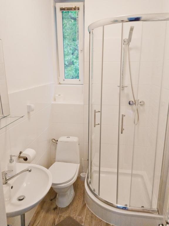 Koupelna v ubytování APARTHOTEL VÍTKOVICE