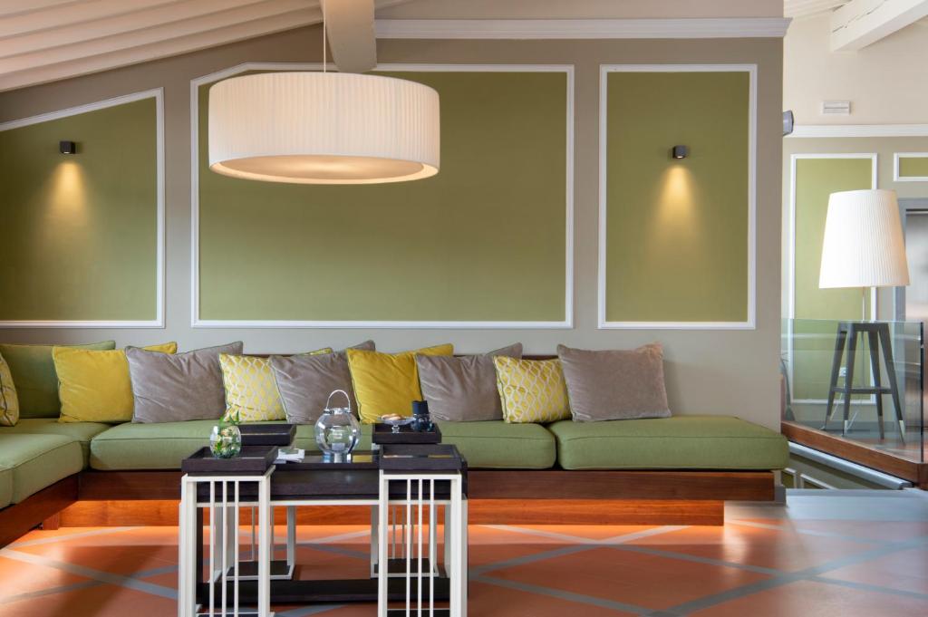 Posezení v ubytování Hotel degli Orafi