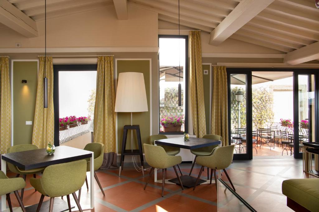 Posezení v ubytování Hotel degli Orafi