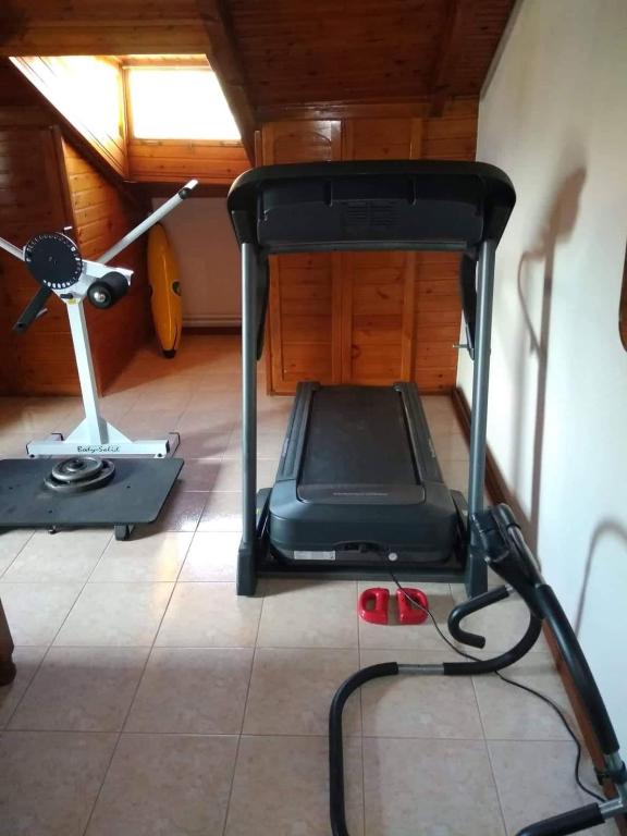 Fitness centrum a/nebo fitness zařízení v ubytování Villa Axiothea