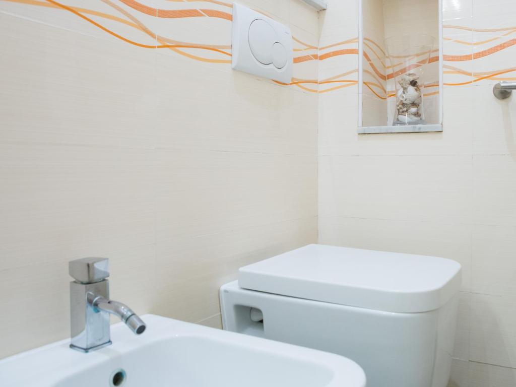 Koupelna v ubytování I Coralli rooms & apartments