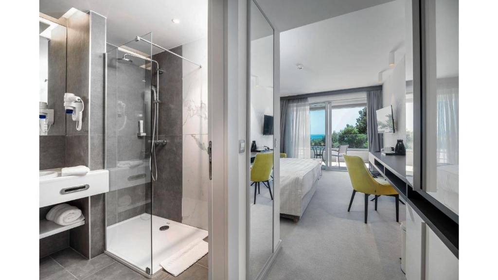 Koupelna v ubytování Boutique Hotel Mirjam
