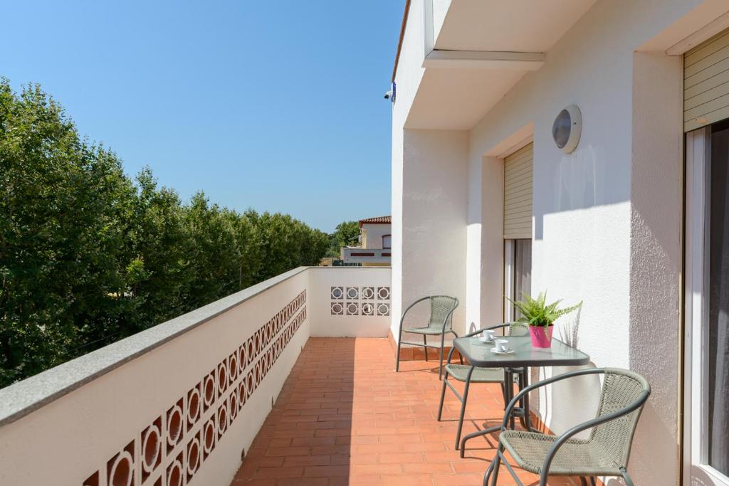 Balkón nebo terasa v ubytování Empuriabrava Apartaments nº6