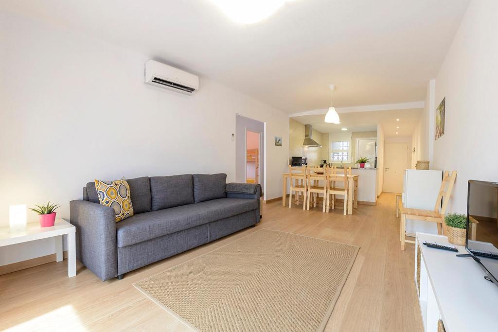 Kuchyň nebo kuchyňský kout v ubytování Empuriabrava Apartaments nº6