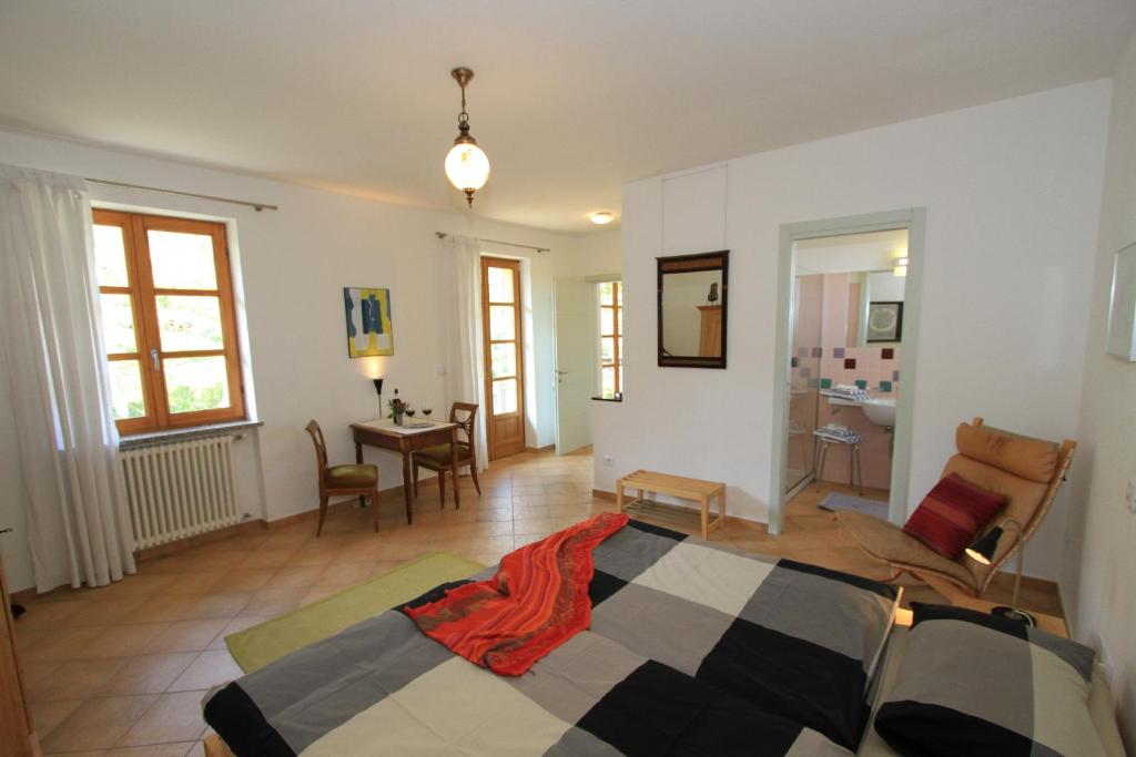 Posezení v ubytování Casa Calendula