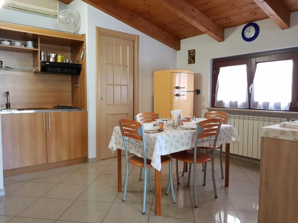 Kuchyň nebo kuchyňský kout v ubytování BovioBed B&B
