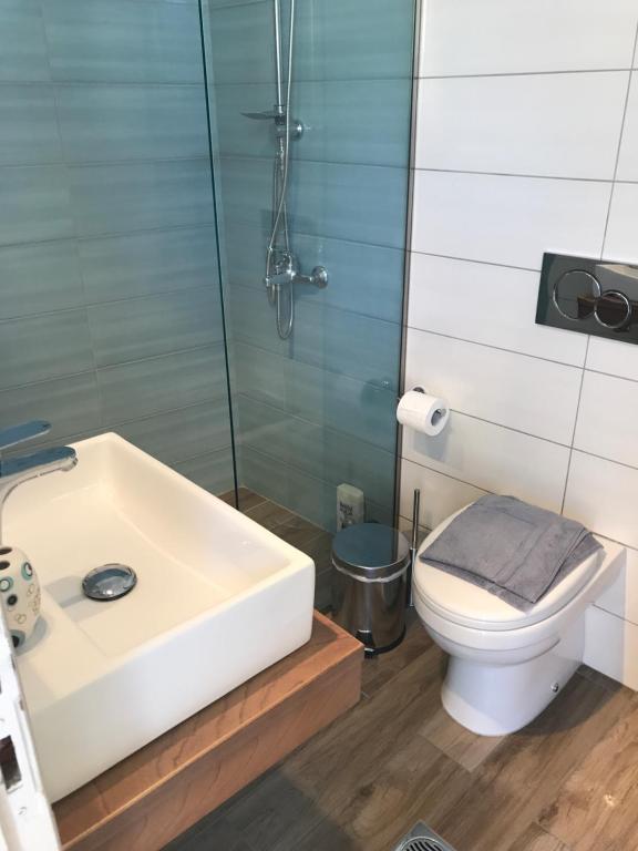 Kúpeľňa v ubytovaní Marisia Apartment II