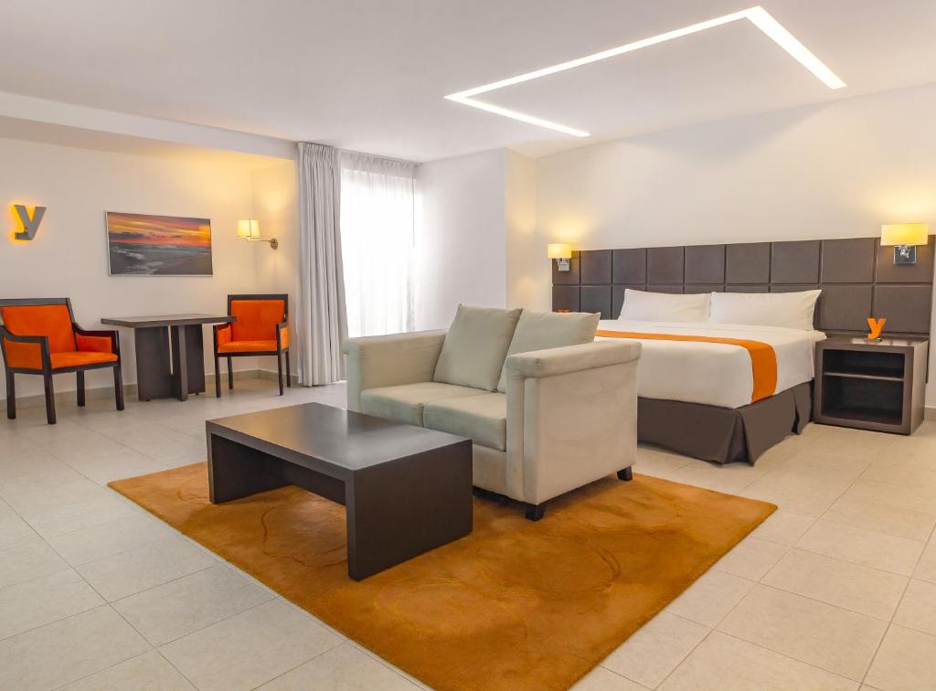 Posezení v ubytování Hotel Yes Inn Nuevo Veracruz