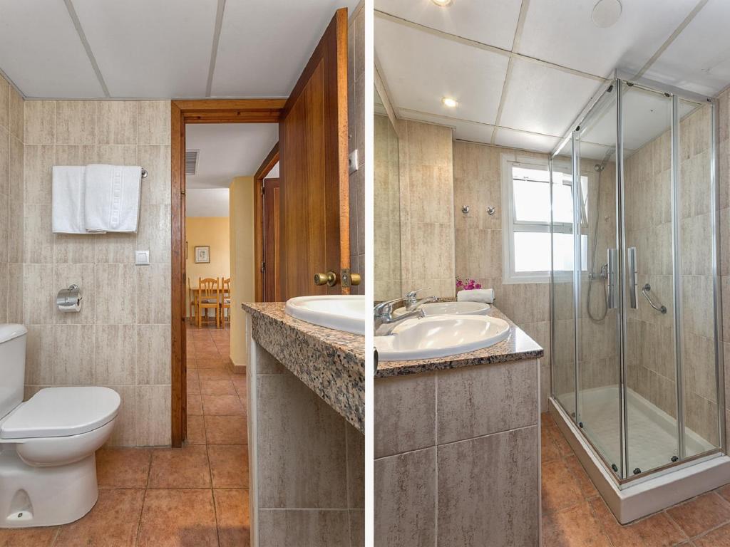 Kúpeľňa v ubytovaní Apartamentos Embajador