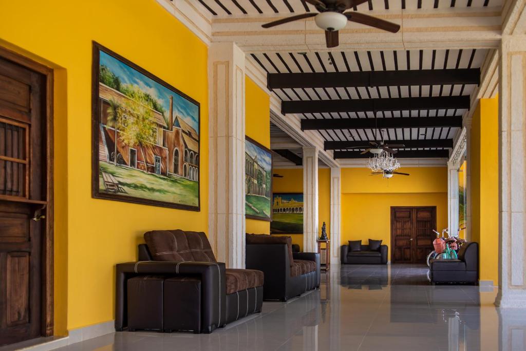 Posezení v ubytování Hotel Tuul