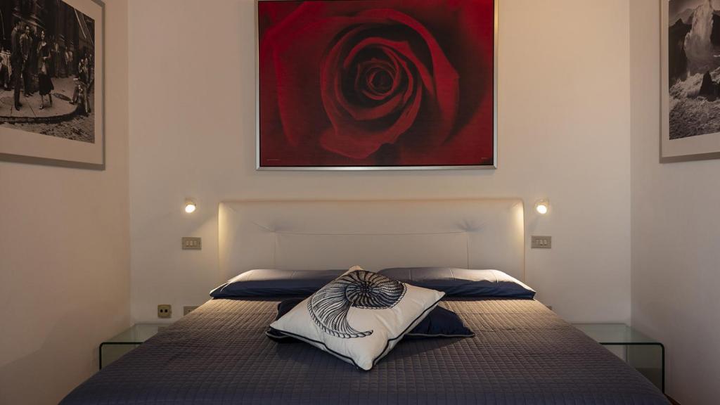 Postel nebo postele na pokoji v ubytování Villa Matildis
