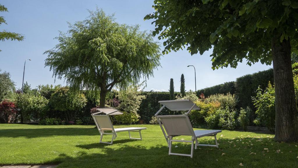 Zahrada ubytování Villa Matildis
