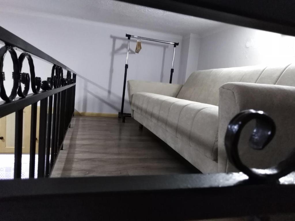Voodi või voodid majutusasutuse Apartmani Sirmium toas