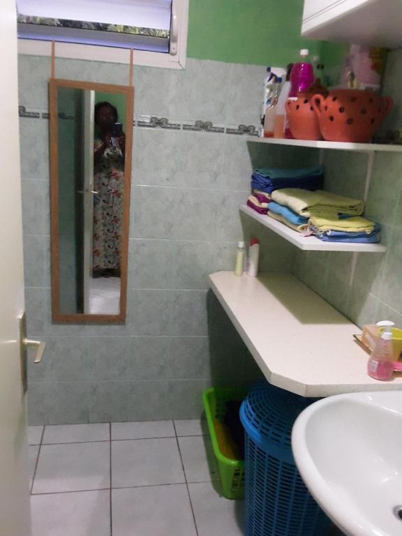 Koupelna v ubytování Maison mitoyenne