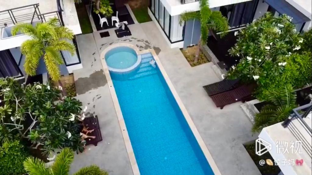 Bazén v ubytování Coco Layma Villa, Lamai Beach nebo v jeho okolí