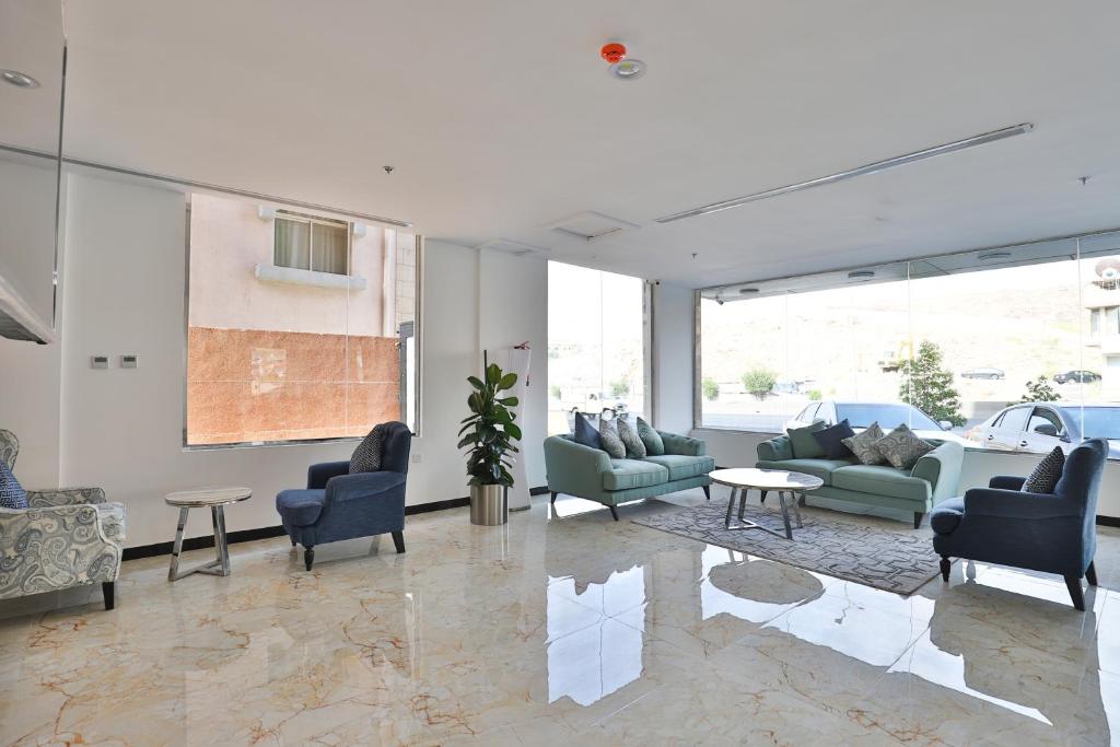 Posezení v ubytování Shahad Alola Serviced apartments