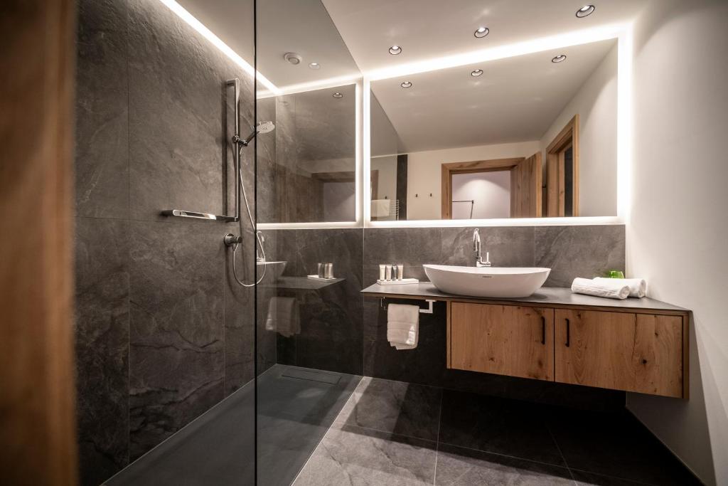 Koupelna v ubytování Hotel Simpaty