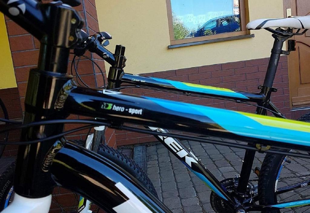 Jazda na bicykli v okolí ubytovania Zajazd Joniec Małgorzata