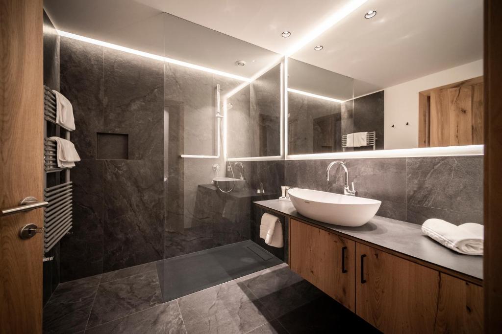 Koupelna v ubytování Hotel Simpaty