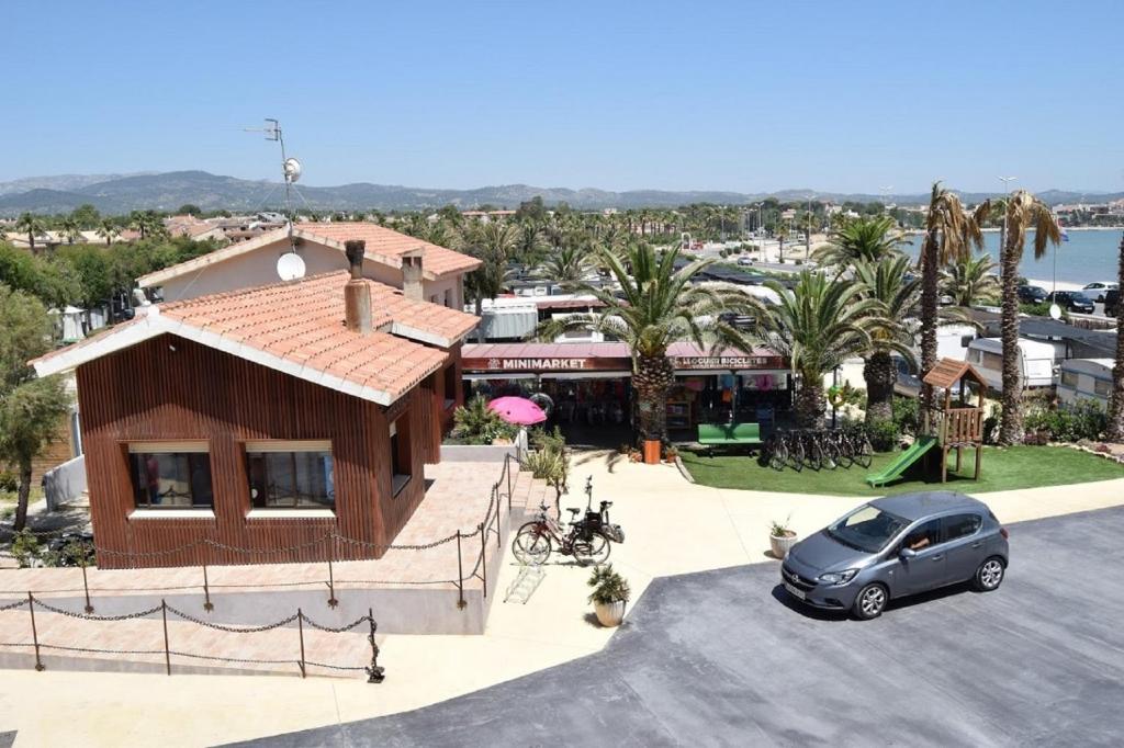 Paisaje cerca de este camping